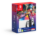 Nintendo Switch OLED Blanca + Mario Kart + 12 Meses Nintendo Online