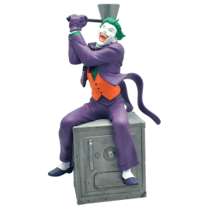 Hucha Figura Joker sobre caja fuerte de 32 cm - Reacondicionado