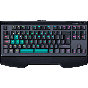 Nacon CL-750OM Optico Mecanico RGB Layout Spanish - Teclado Gaming - Reacondicionado