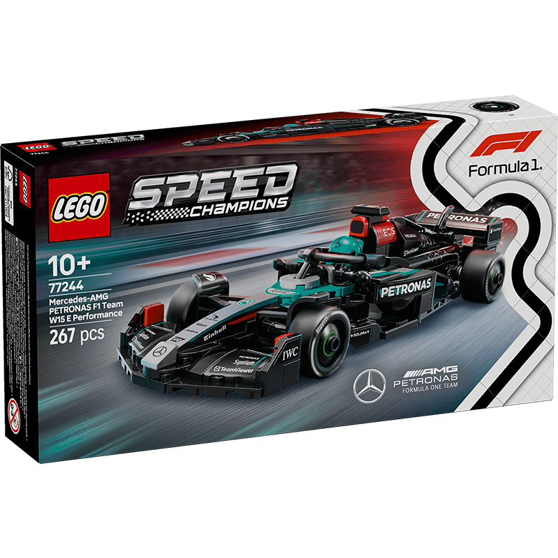 LEGO Speed Champions Coche de Carreras Mercedes-AMG F1 77244