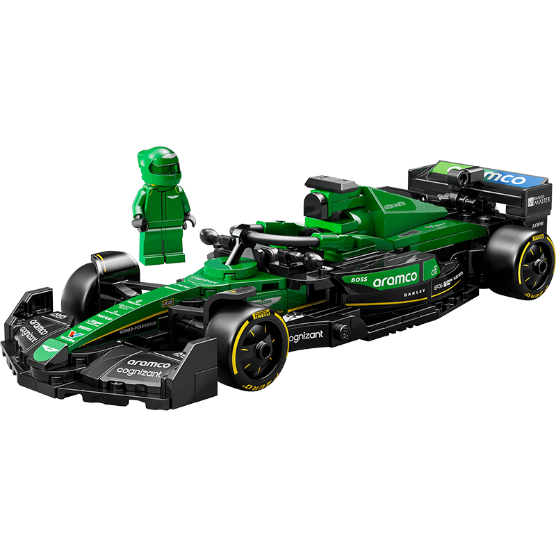 LEGO Speed Champions Coche de Carreras Aston Martin Aramco F1 AMR24 77245