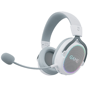 GAME HH-BT-W RGB Wireless Bluetooth Blanco PC - PS5 - PS4 - XBOX - Switch - Movil - Auriculares Gaming