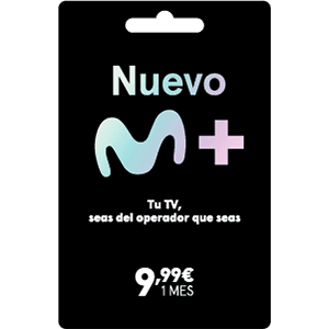Tarjeta Regalo Movistar Plus 1 mes
