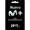 Tarjeta Regalo Movistar Plus 3 meses
