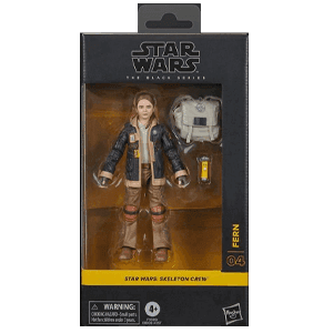 Figura Star Wars Black Series Skeleton Crew Fern de 15 cm