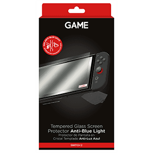 GAME GM-34216 Cristal templado 9H anti luz azul para Switch2