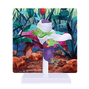 Figura Dragon Ball Daima Piccolo con panel de fondo de 8 cm