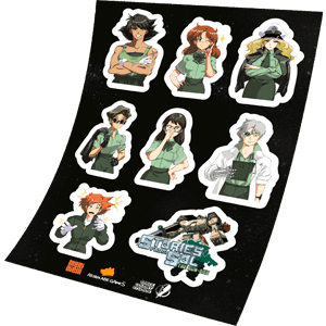 Stories from Sol: The Gun-Dog - Pegatinas Exclusivo GAME