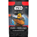 Sobre de cartas Star Wars Unlimited: Spark of Rebellion Booster Pack (Inglés)