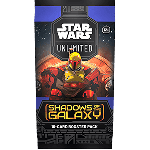 Sobre de cartas Star Wars Unlimited: Shadows of the Galaxy Booster Pack (Inglés)