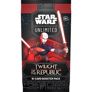 Sobre de cartas Star Wars Unlimited: Twilight of the Republic Booster Pack (Inglés)