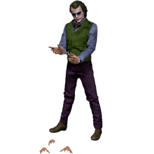 Figura Batman El Caballero Opscuro The Joker Deluxe Version de 21 cm