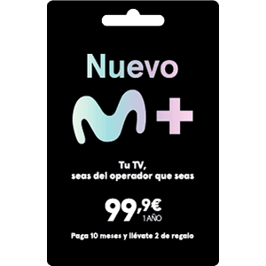 Tarjeta Regalo Movistar Plus 12 meses