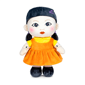 Peluche El Juego del Calamar 2 Muñeca Young-Hee de 23 cm