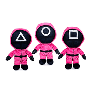 Peluche El Juego del Calamar 2 Muñeca Guard de 23 cm