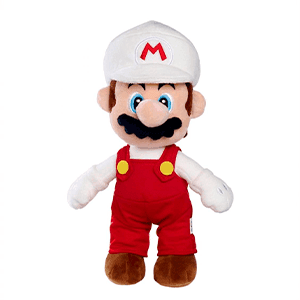 MARIO DE FUEGO PELUCHE 30 CM SUPER MARIO NINTENDO
