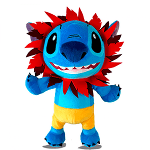 STITCH DISFRAZ SIMBA PELUCHE 25 CM DISNEY LILO & STITCH