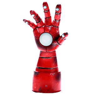 Lampara guantelete Iron Man (REACONDICIONADO)