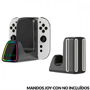 Base Carga 4 Joy-Con y Pro Controller Nacon