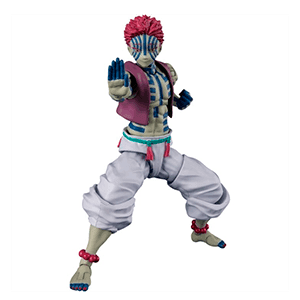 Figura Demon Slayer: Kimetsu no Yaiba S.H. Figuarts Akaza de 15 cm