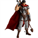 Figura Berserk Guts the Band of the Hawk de 16 cm