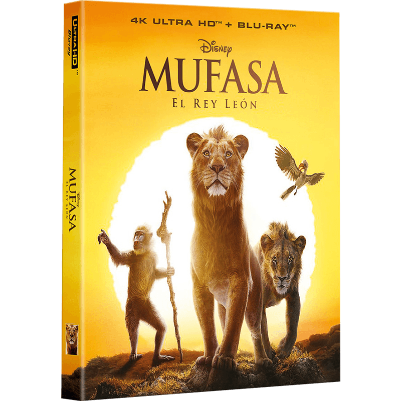 Mufasa El Rey Leon 4K + BD