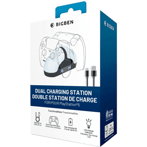 Base Carga 2 Mandos Dualsense