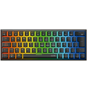 GAME KH-60B Mecanico mini 60% RGB Blue Switch Spanish Layout Negro - Teclado Gaming