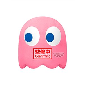 Peluche Pac-Man Rosa de 31 cm