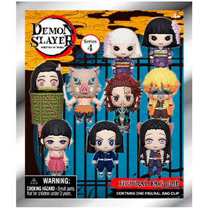 Colgante 3D Demon Slayer Series 4 para Mochilas y bolsos (surtido)