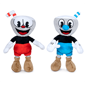 Peluche Cuphead & Mugman de 20 cm (surtido) - Reacondicionado