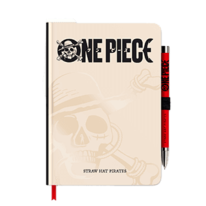 Cuaderno A5 Premium con Bolígrafo Proyector One Piece Netflix - Reacondicionado