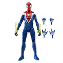 Figura Spiderman Marvel Legends Series Gamerverse Miles Morales (Traje Mejorado) de 15 Cm
