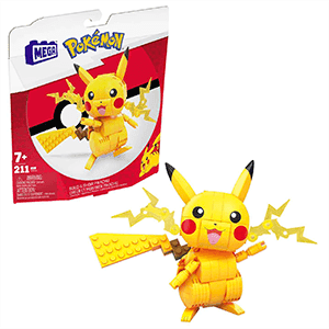 MEGA Construx Pokémon Construye y Muestra Pikachu - Reacondicionado