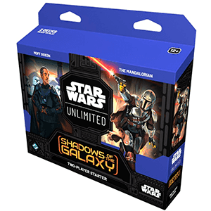 Caja de Inicio Star Wars Unlimited Sombras de la Galaxia en inglés - Reacondicionado