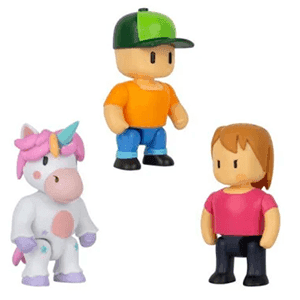 Figura de Acción Stumble Guys 7,5cm PK3 Surtido - Reacondicionado