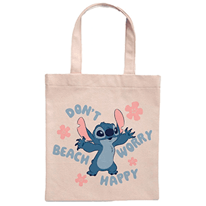 Bolsa de tela Disney Stitch  LILO Happy