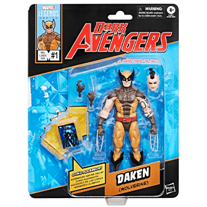 Figura Marvel Legends Mini Comics Lobezno Daken de 15 cm