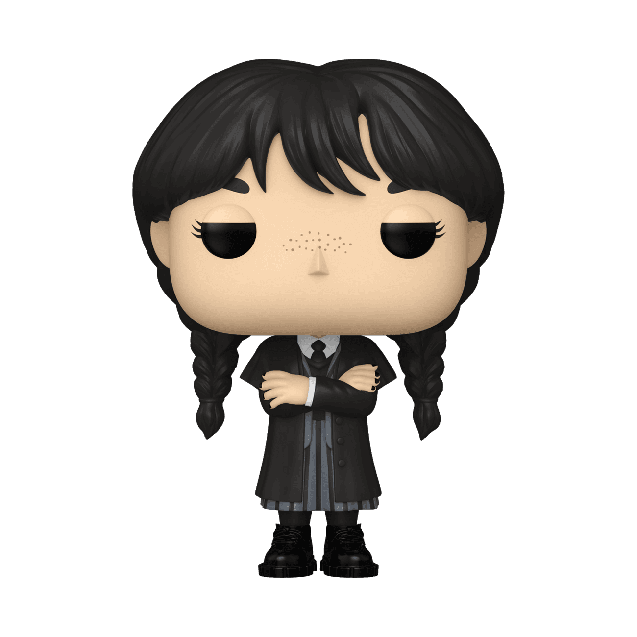 Figura POP TV: La Familia Addams Wednesday Addams (Abrigo Negro)