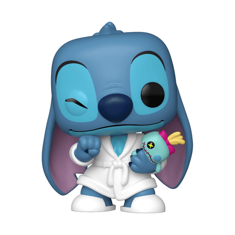 Figura POP Disney: Stitch en albornoz
