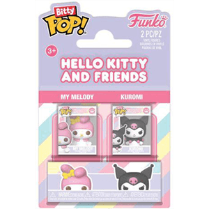 Figura Bitty POP: Sanrio Mi Melodía & Kuromi 2-Pack