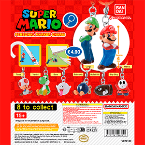 Gashapon Super Mario Personal Marker Charm