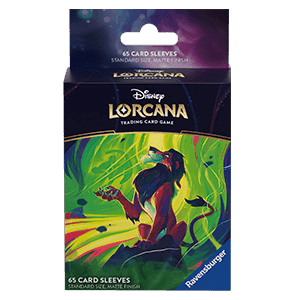 Disney Lorcana: Azurita Sea Starter Card Sleeves A - Scar Vengeful Lion - Reacondicionado