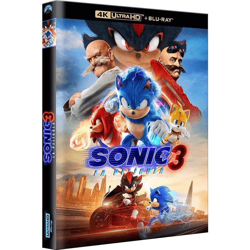 Sonic 3 La Película 4K + BD
