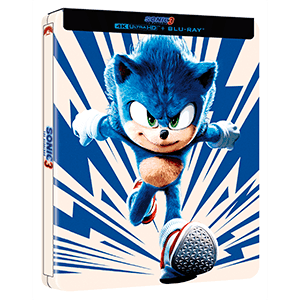 Sonic 3 La Película 4K + BD Steelbook 1 Sonic