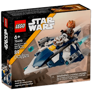 LEGO Star Wars Microfighter: Caza Estelar Jedi de Plo Koon 75400