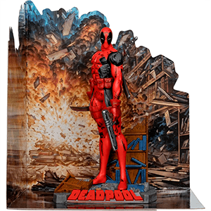Figura Marvel Deadpool posada de 18 cm - Reacondicionado