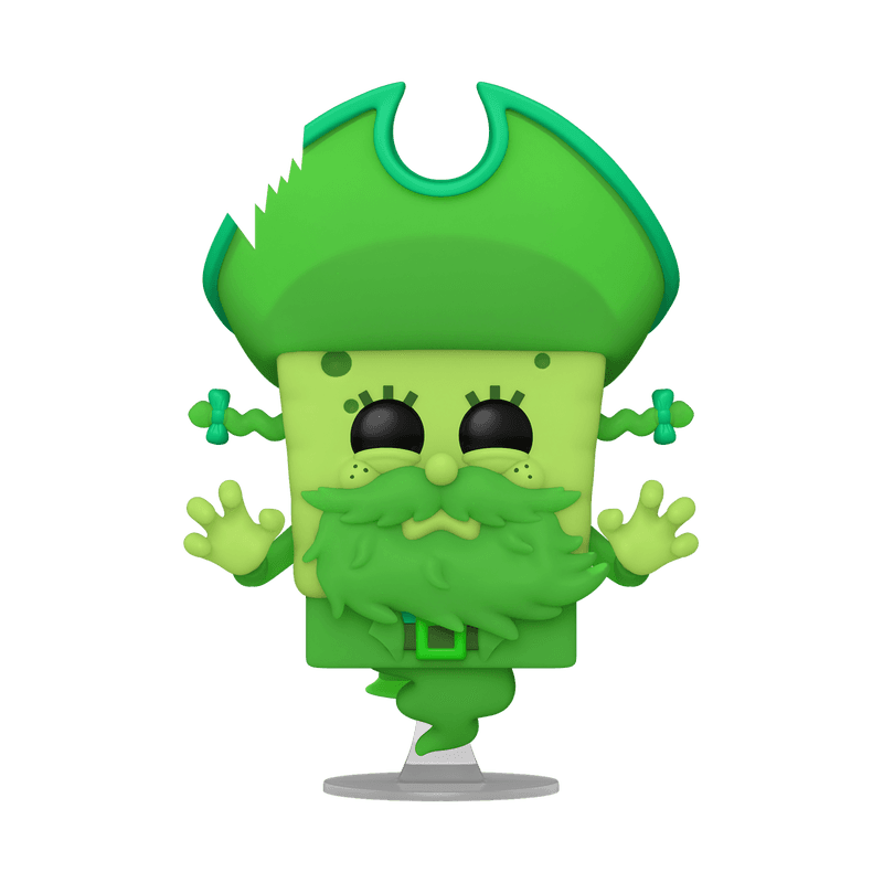 Figura POP Películas: Bob Esponja como el Holandés Volador (Glow)