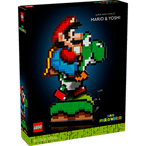 LEGO Super Mario: Super Mario World Mario y Yoshi 71438 (REACONDICIONADO)