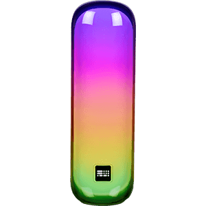 Altavoz Bluetooth con efectos luminosos RGB 30W negro